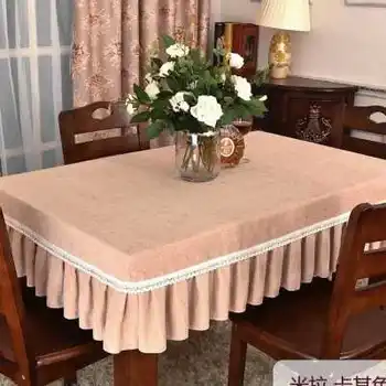 בד אליפסה מפת שולחן מפת שולחן מלבני שולחן האוכל בד מרובע להגדיר לוח כתיבה שולחן קפה שולחן להגדיר
