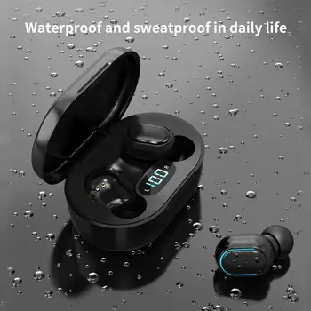 מקורי TWS אלחוטית Bluetooth אוזניות Handfree אוזניות עם מיקרופון תצוגת LED אוזניות לאייפון אוזניות Bluetooth