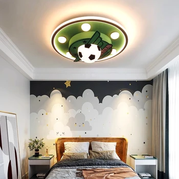 נורדי קישוט הבית סלון ורוד עיצוב חדר השינה של חכם מנורת led אורות החדר ניתן לעמעום אור תקרת lamparas תאורה פנימית